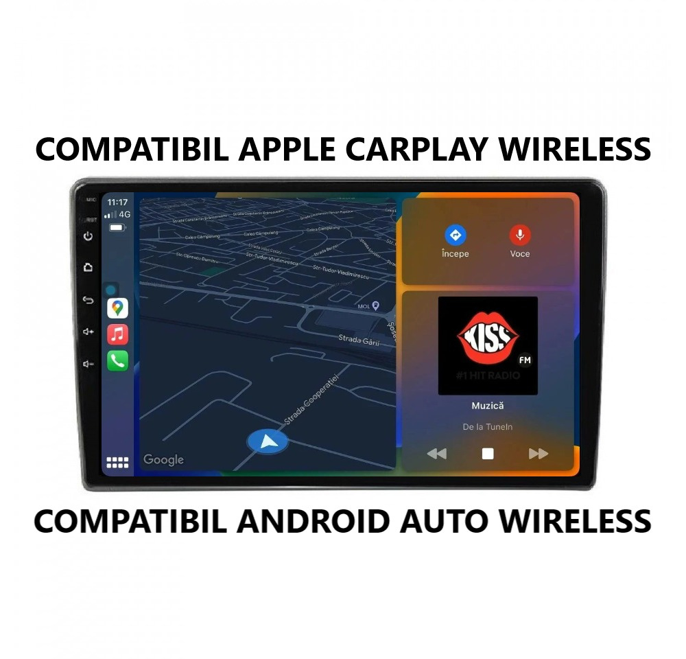 Navigatie Toyota Prius W3 2009-2015 9 inch 8GB 128GB 8 Core 4G [1]