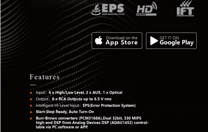 Procesor de sunet Musway DSP 68 [3]