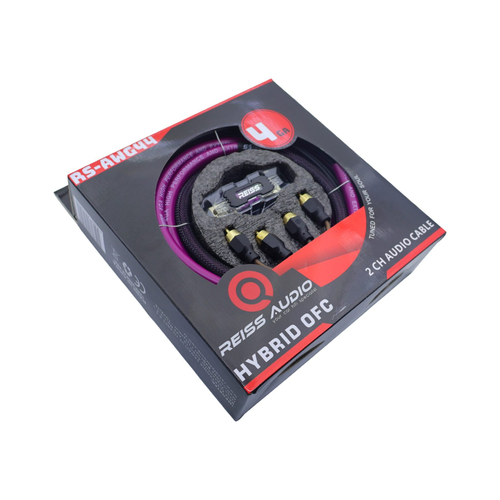 Reiss Audio RS-AWG44 – Kit Cabluri Alimentare 4 AWG pentru Amplificator [4]