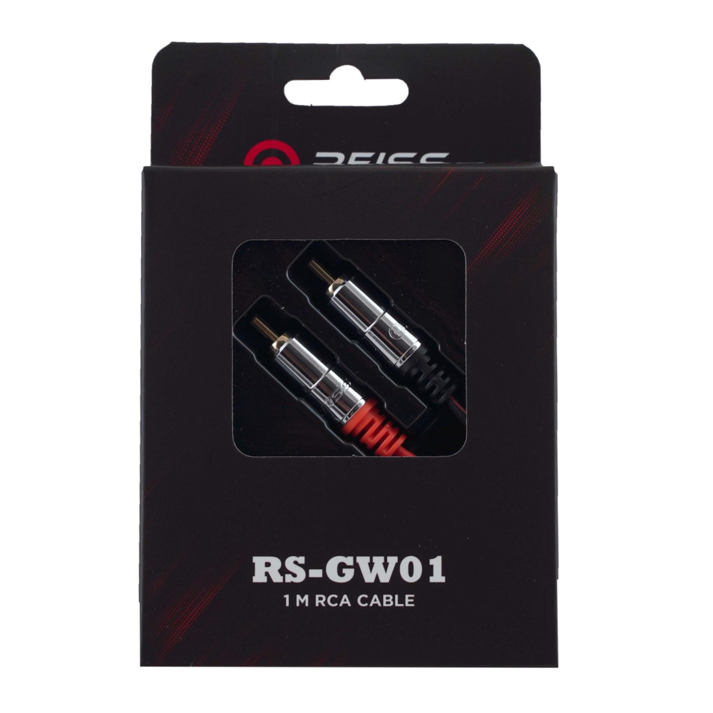 Reiss Audio RS-GW02 – Cablu RCA Audio Premium 2 Metri [2]