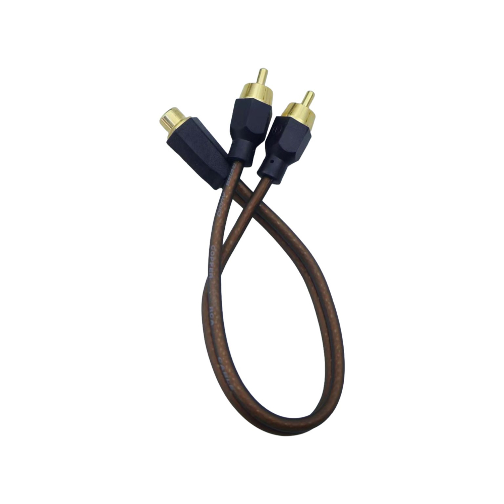 Reiss Audio RS-GX2M1F – Adaptor RCA Y Premium 2 Tată → 1 Mamă [3]