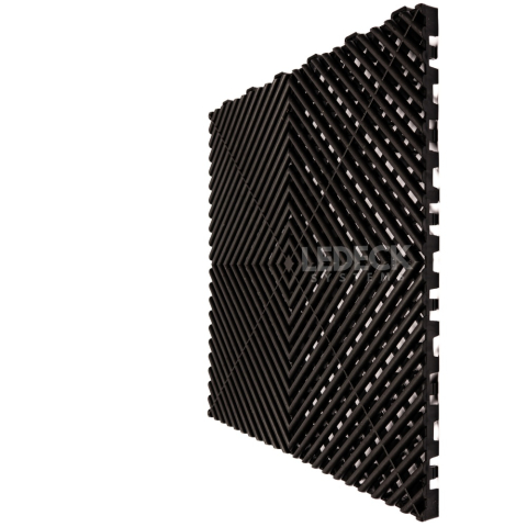 Pardoseala Modulara Plastic PP – Exterior, Garaj Auto, Service, Terasa - NEGRU (preț pe m²) [5]
