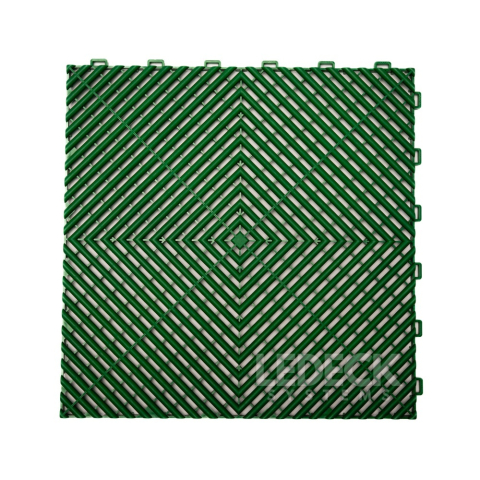 Pardoseala Modulara - Pardoseala Modulara Plastic PP – Exterior, Garaj Auto, Service, Terasa - VERDE