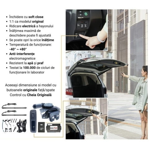 Sistem Portbagaj Electric compatibil Audi A3 2012-2019 Hatchback [1]