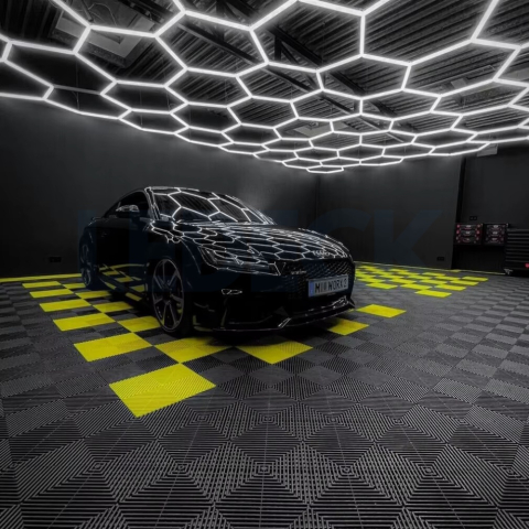 Lumină LED Hexagonală Modulară Custom – Sistem Extensibil Honeycomb pentru Spații Profesionale [8]