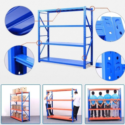 Raft Metalic Industrial 200cm × 60cm × 200cm [6]