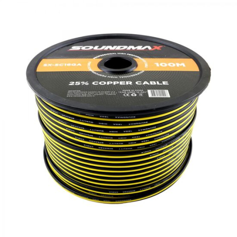 TOATE PRODUSELE - Cablu multifilar CCAW SoundMaxx SX-SC16GA 2x 1.6mm rola 50m