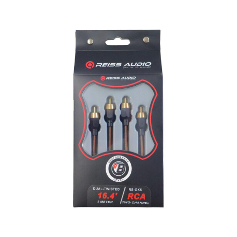 Cablu RCA stereo Reiss RS-GX5M 5m [3]