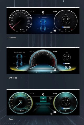 MERCEDES - Ceasuri Digitale Mercedes G Class 2013-2018