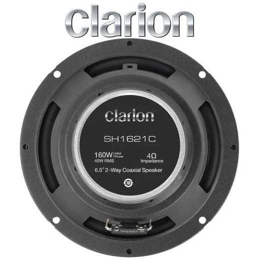 Difuzoare Auto Clarion, SH1621C, Set coaxiale 2 cai, 6,5 inch, 40W RMS, 4Ω, 2 Difuzoare [3]
