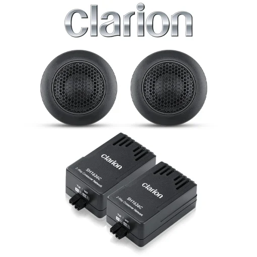 Difuzoare Auto Clarion, SH1636C, Set componente 2 cai + accesorii, 6,5 inch, 50W RMS, 4Ω [3]