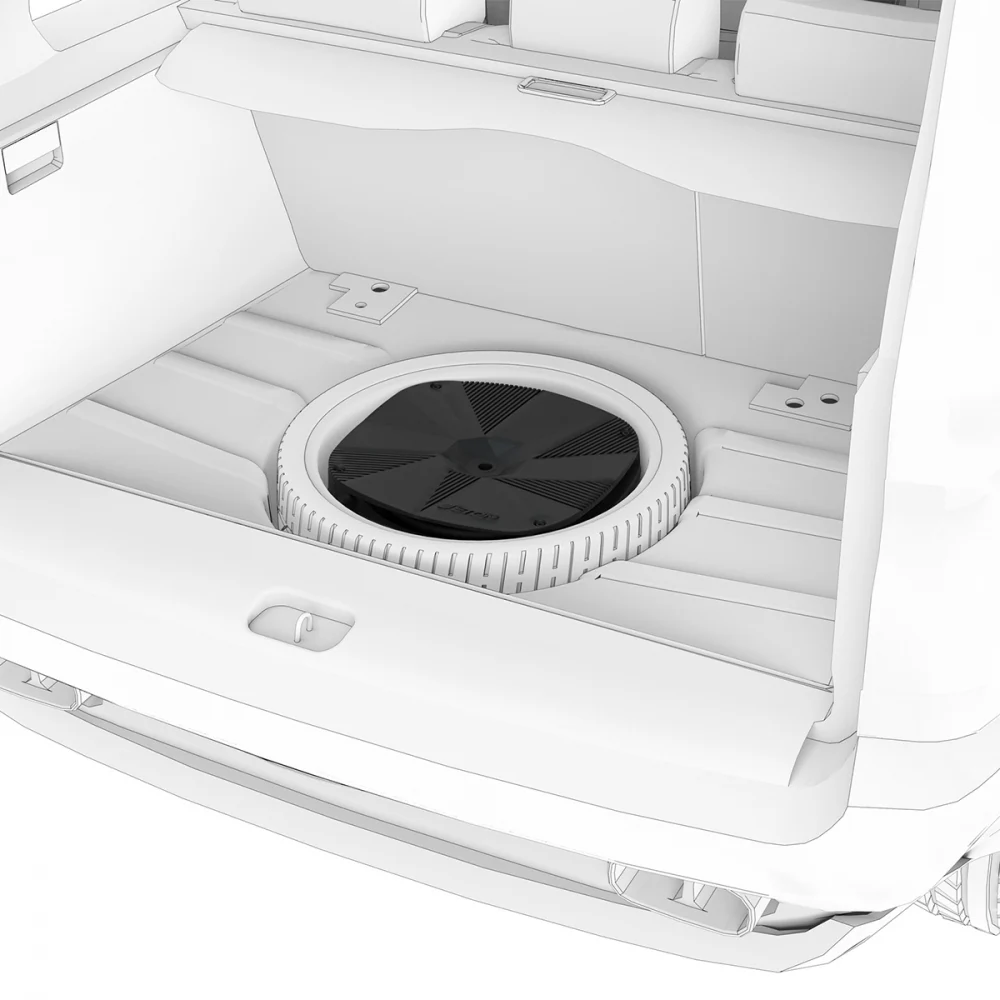 ETON RES12, Subwoofer activ pentru roata de rezerva, 30 cm, 200W [1]