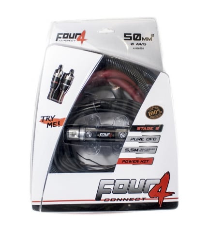 CONECTICA - Kit de instalare amplificator Four STAGE2 50mm²