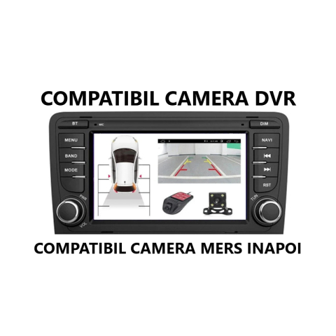 Navigatie Audi A3 2003-2011 7 inch 2GB 32GB 8 Core 4G [3]