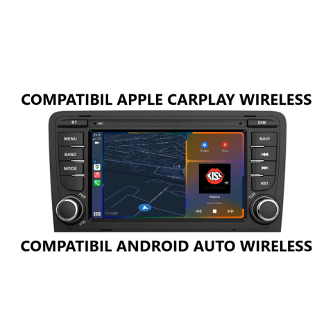 Navigatie Audi A3 2003-2011 7 inch 2GB 32GB 8 Core 4G [1]