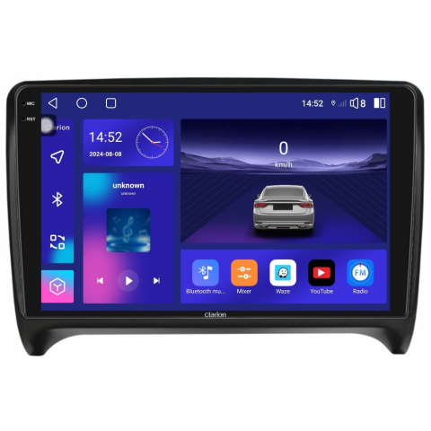 AUDI - Navigatie CLARION Audi TT 2006-2014 2K 8GB 256GB 8 CORE