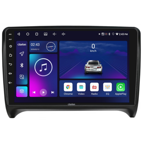 AUDI - Navigatie CLARION Audi TT 2006-2014 9 inch 2GB 32GB 4 CORE