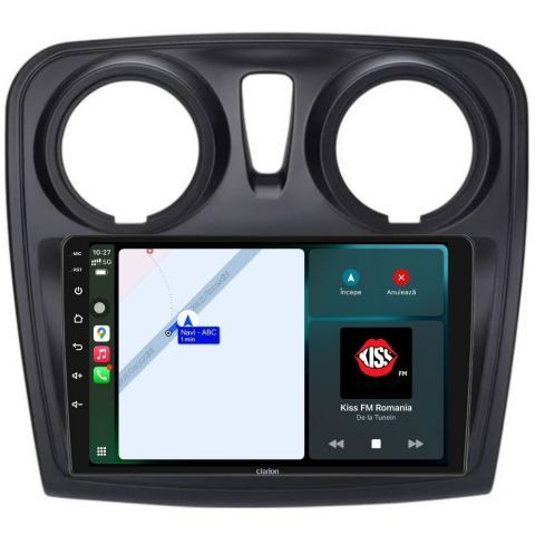 Navigatie CLARION Dacia Logan 2 2012-2020 9 inch 4GB 64GB 4 CORE [1]