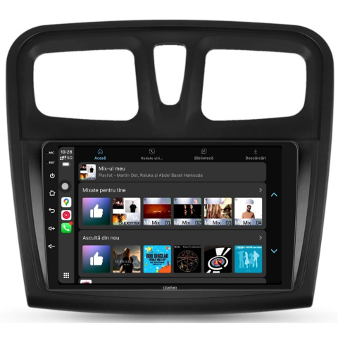 Navigatie CLARION Dacia Logan 2 2012-2020 9 inch 4GB 64GB 4 CORE [3]