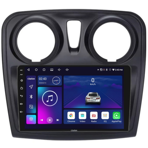 DACIA - Navigatie CLARION Dacia Sandero 2 2012-2020 9 inch 4GB 64GB 4 CORE