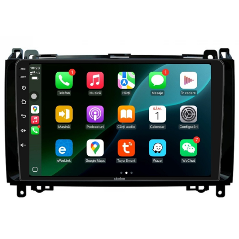 Navigatie CLARION Mercedes A KLASS W169 2004-2012 9 inch 2GB 32GB 8 CORE [2]