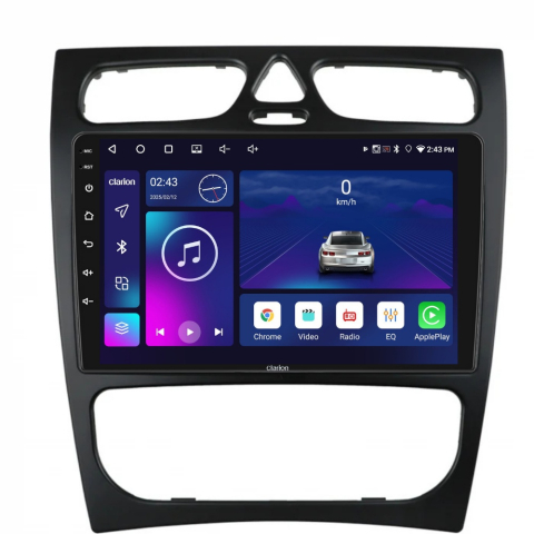 MERCEDES - Navigatie CLARION Mercedes Benz C CLASS W203 2000-2004 9 inch 2GB 32GB 4 CORE