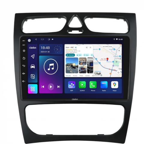 MERCEDES - Navigatie CLARION Mercedes Benz C CLASS W203 2000-2004 9 inch 2GB 32GB 8 CORE