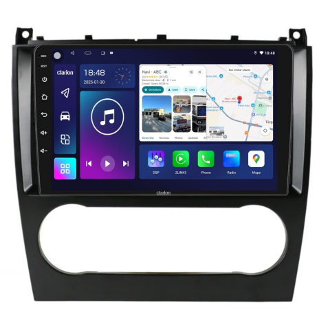 MERCEDES - Navigatie CLARION Mercedes Benz C CLASS W203 2004-2007 9 inch 2GB 32GB 8 CORE