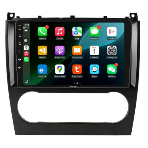 Navigatie CLARION Mercedes Benz C CLASS W203 2004-2007 9 inch 2GB 32GB 8 CORE [2]