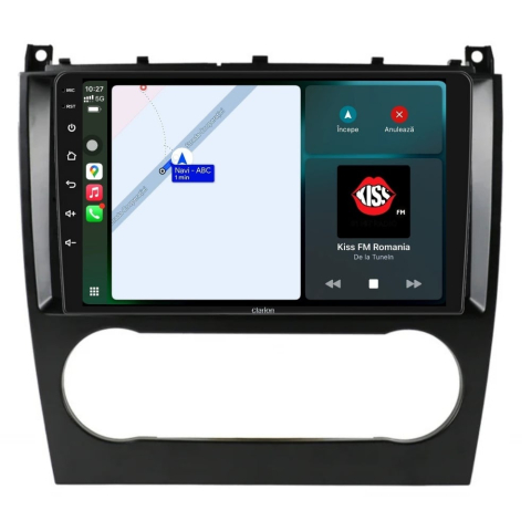 Navigatie CLARION Mercedes Benz C CLASS W203 2004-2007 9 inch 4GB 64GB 4 CORE [1]