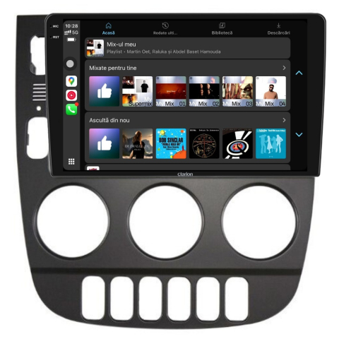 Navigatie CLARION Mercedes Benz ML W163 1997-2005 2K 4GB 64GB 8 CORE [3]