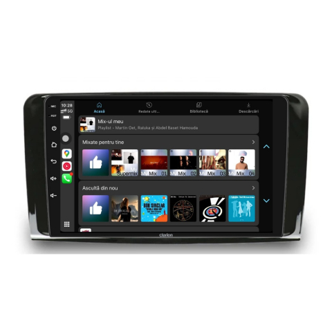 Navigatie CLARION Mercedes Benz ML W164 2005-2012 9 inch 2GB 32GB 4 CORE [3]