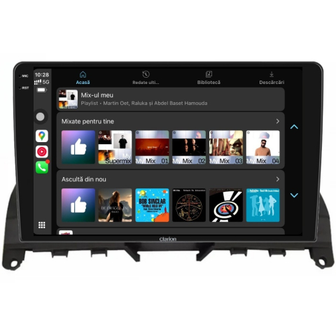Navigatie CLARION Mercedes C Klass W204 2007-2014 2K 8GB 256GB 8 CORE [3]