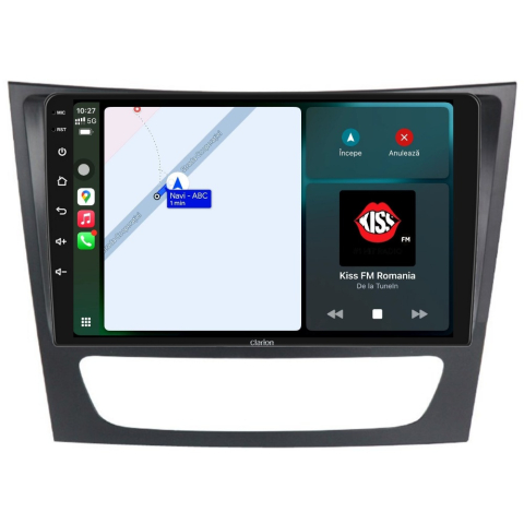 Navigatie CLARION Mercedes CLS C219 2004-2011 9 inch 2GB 32GB 4 CORE [1]