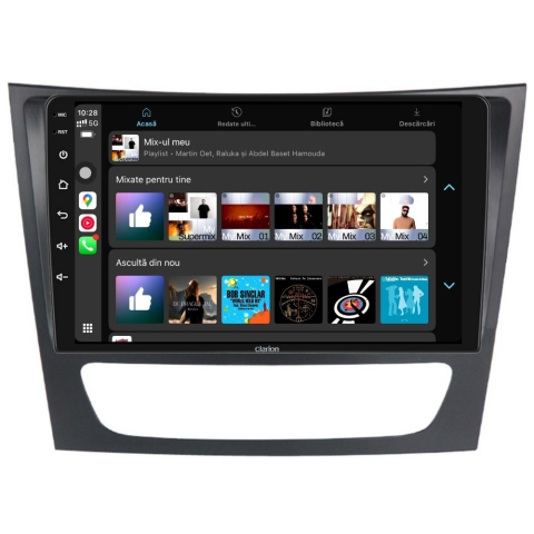 Navigatie CLARION Mercedes E CLASS W211 2002-2009 9 inch 2GB 32GB 4 CORE [3]