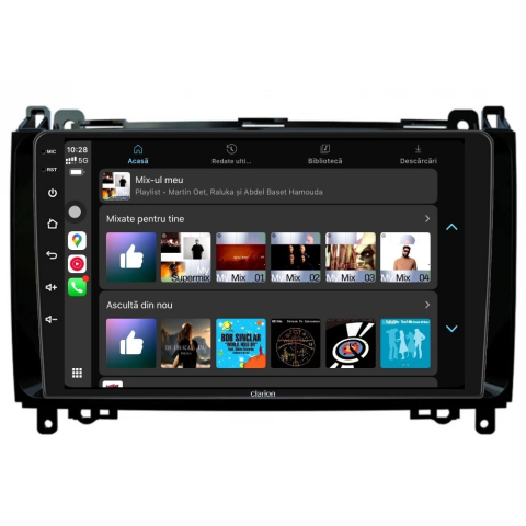 Navigatie CLARION Mercedes Viano 2003-2014 9 inch 4GB 64GB 4 CORE [3]
