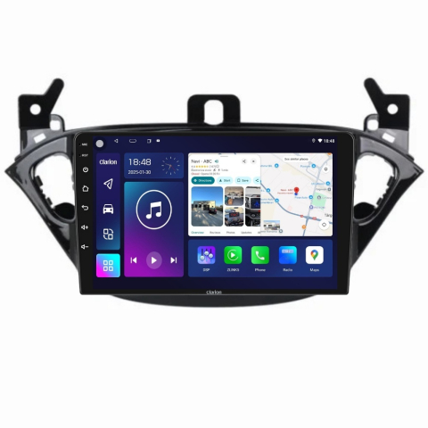 OPEL - Navigatie CLARION Opel Adam 2012-2019 9 inch 2GB 32GB 8 CORE