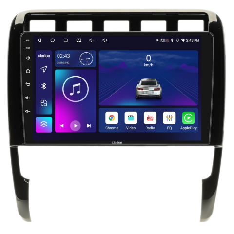 PORSCHE - Navigatie CLARION Porsche Cayenne 2003-2010 9 inch 2GB 32GB 4 CORE