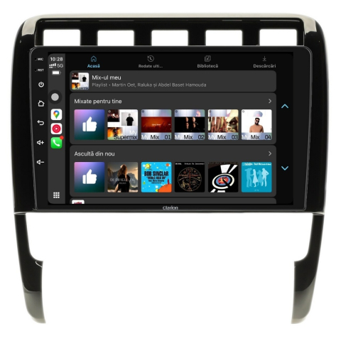 Navigatie CLARION Porsche Cayenne 2003-2010 9 inch 4GB 64GB 4 CORE [3]