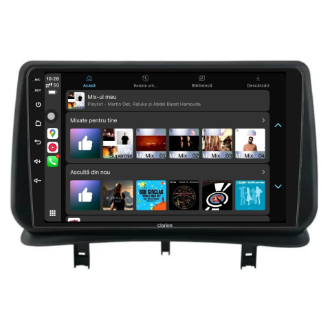 Navigatie CLARION Renault Clio 3 2005-2014 9 inch 2GB 32GB 4 CORE [3]