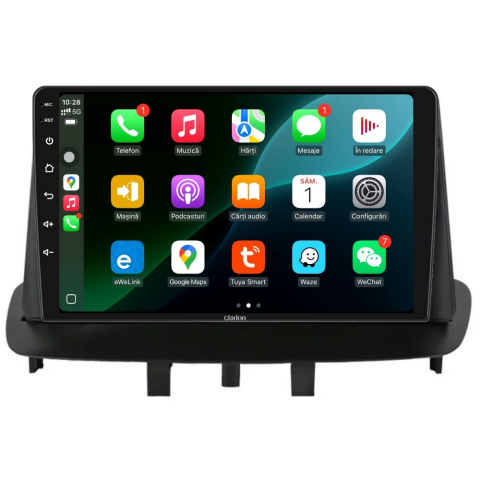 Navigatie CLARION Renault Megane 3 2009-2016 9 inch 4GB 64GB 8 CORE [2]