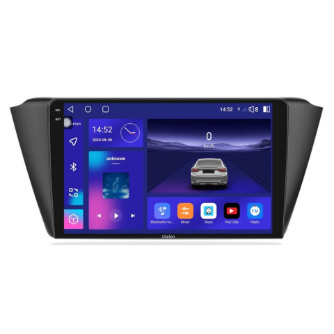 MULTIMEDIA - Navigatie CLARION Skoda Fabia 3 2014-2021 2K 8GB 256GB 8 CORE