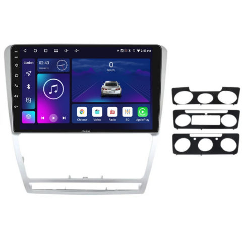 MULTIMEDIA - Navigatie CLARION Skoda Octavia 2 2004-2013 10 inch 2GB 32GB 4 CORE