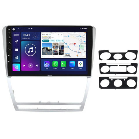 MULTIMEDIA - Navigatie CLARION Skoda Octavia 2 2004-2013 10 inch 4GB 64GB 8 CORE