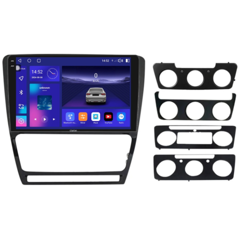 MULTIMEDIA - Navigatie CLARION Skoda Octavia 2 2004-2013 2K 4GB 64GB 8 CORE