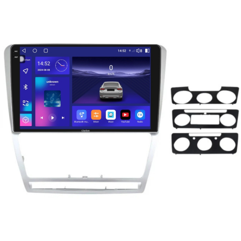 SKODA - Navigatie CLARION Skoda Octavia 2 2004-2013 2K 4GB 64GB 8 CORE