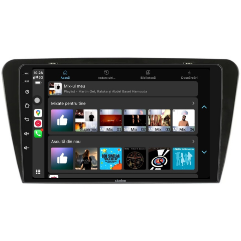 Navigatie CLARION Skoda Octavia 3 2013-2020 10 inch 2GB 32GB 4 CORE [3]