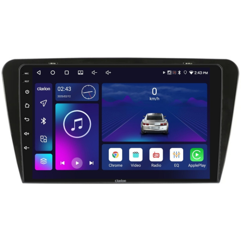 SKODA - Navigatie CLARION Skoda Octavia 3 2013-2020 10 inch 4GB 64GB 4 CORE