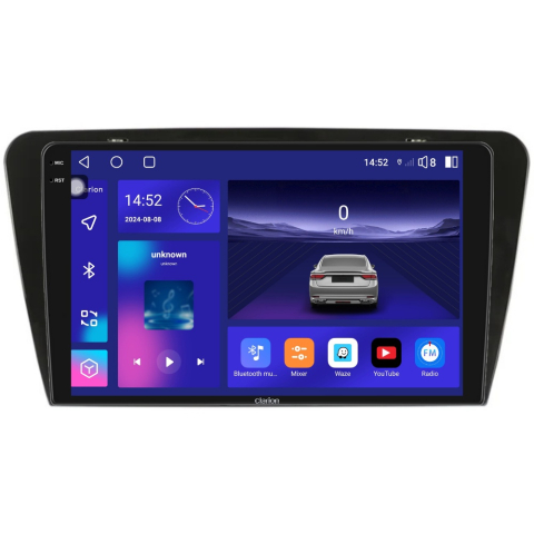 SKODA - Navigatie CLARION Skoda Octavia 3 2013-2020 2K 4GB 64GB 8 CORE