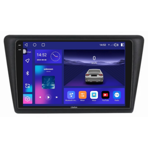 SKODA - Navigatie CLARION Skoda Rapid 2011-2019 2K 8GB 256GB 8 CORE